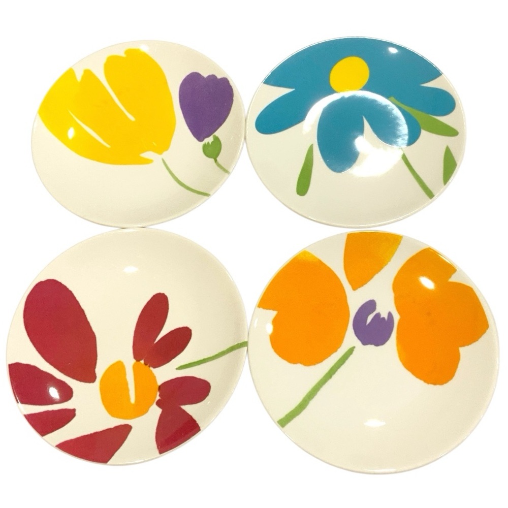 Pfaltzgraff Plates Flourish Floral Dinner Salad 9”